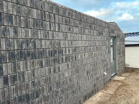 Gevel renovatie detail